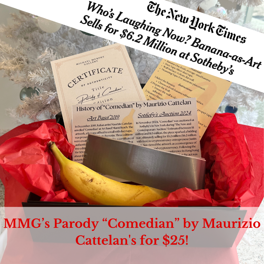 Parody of the "Comedian" Gift box by Michael Murphy Gallery