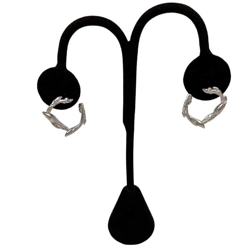 Pussy Willow Catkins Post Earrings by Amber Mahler