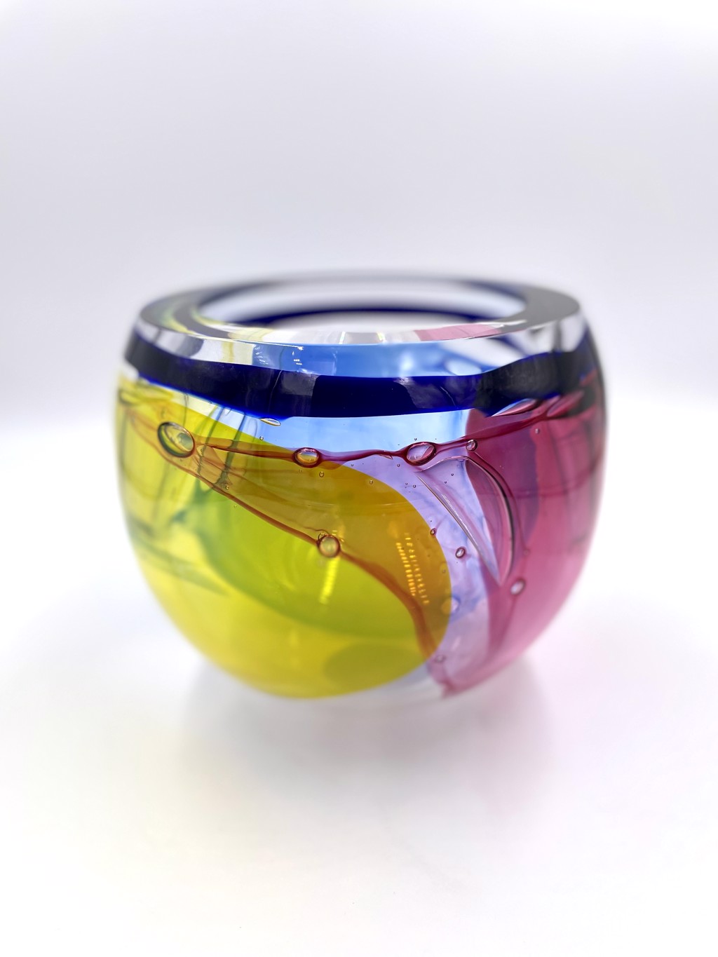 Regular Lava Bowl by Leon Applebaum