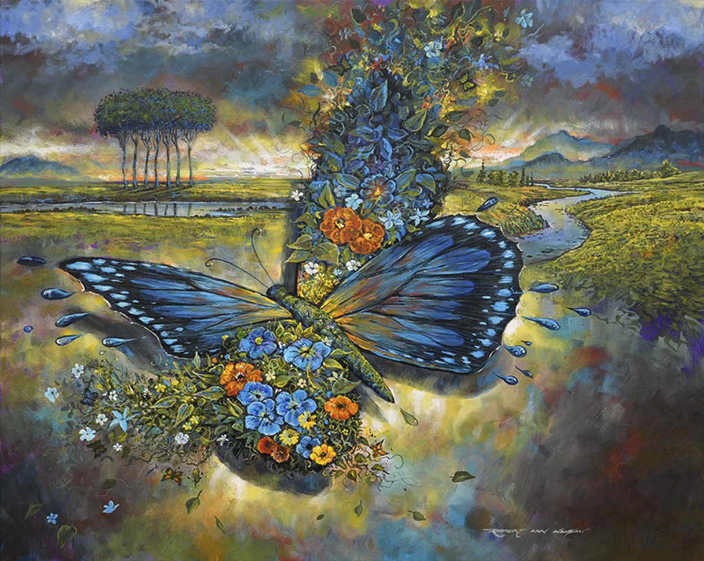 Butterfly Sanctum by Robert Lyn Nelson | Lahaina Galleries