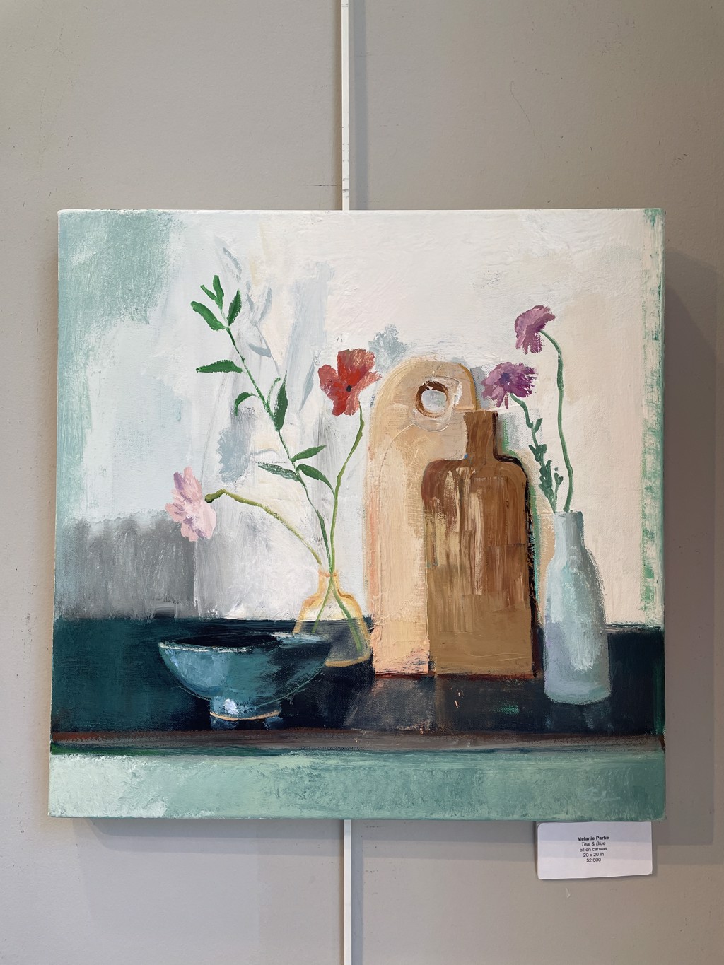 Teal & Blue by Melanie Parke