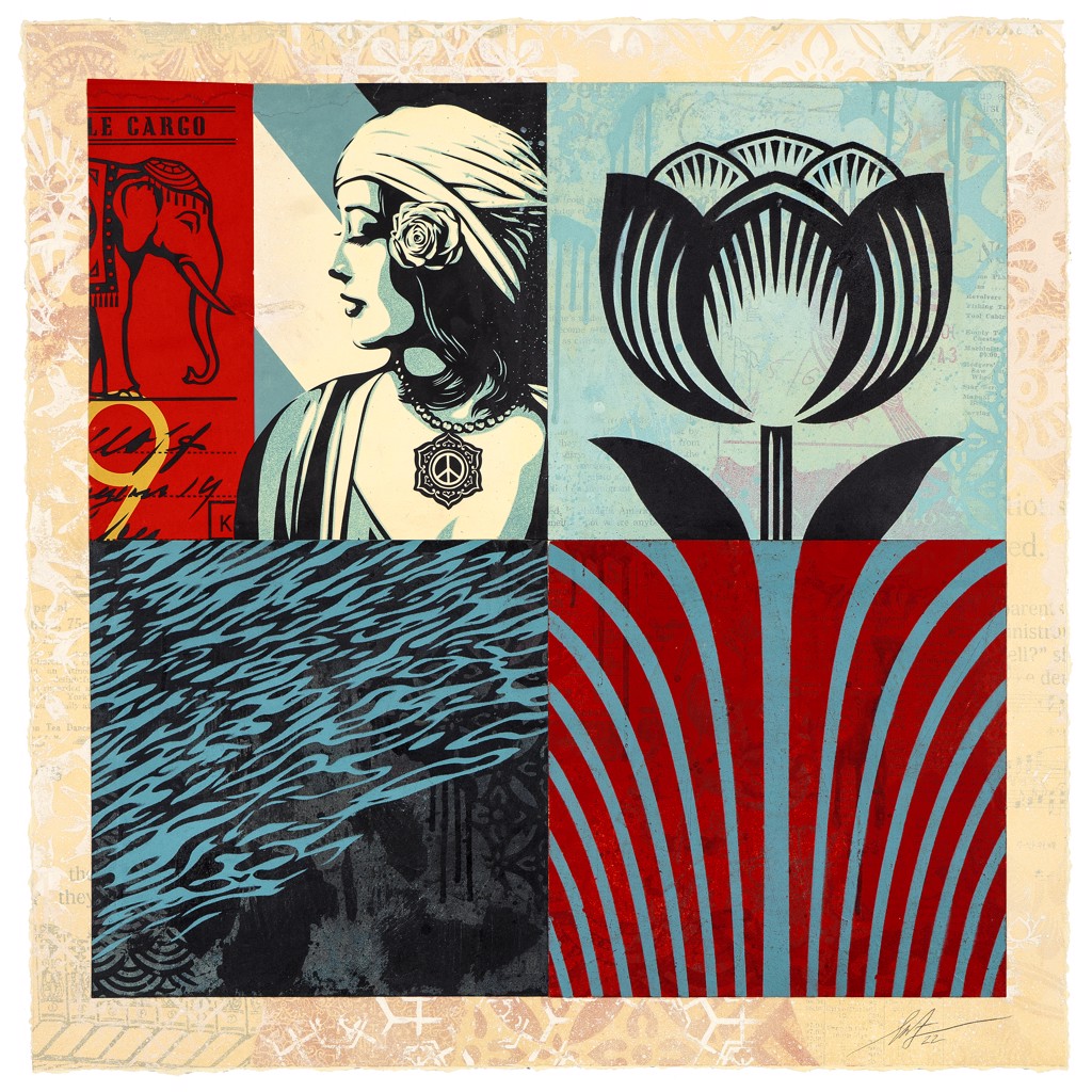 Modular Discourse 2 by Shepard Fairey /Originals