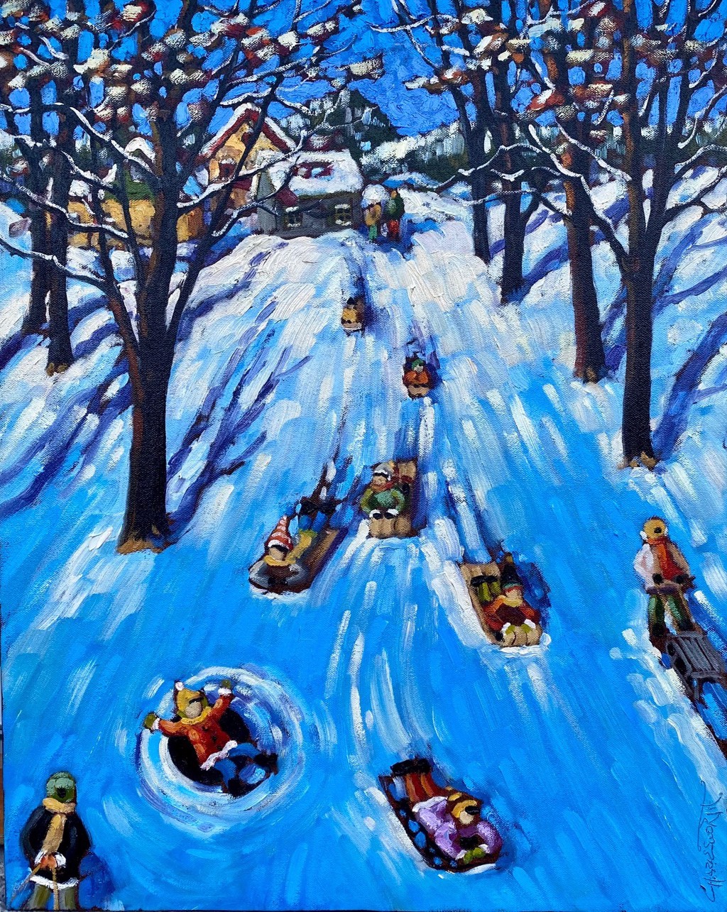 The Slippery Slopes by ROD CHARLESWORTH