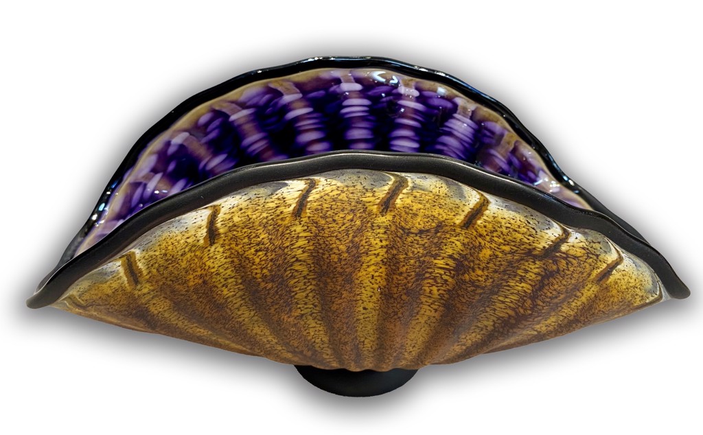 Primitive Shell Small ~ Gold, Amethyst by Danielle Blade Stephen ...