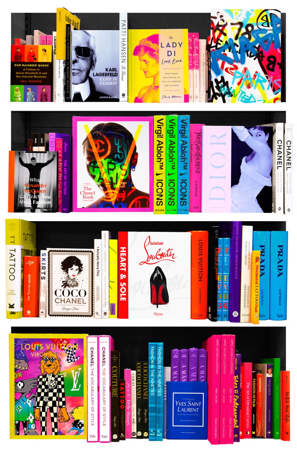 Fashion Bookscape II by SQRA (AKA Cedric Sequerra)
