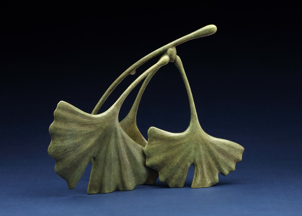 Ginkgo Leaves, Large by Tony Hochstetler