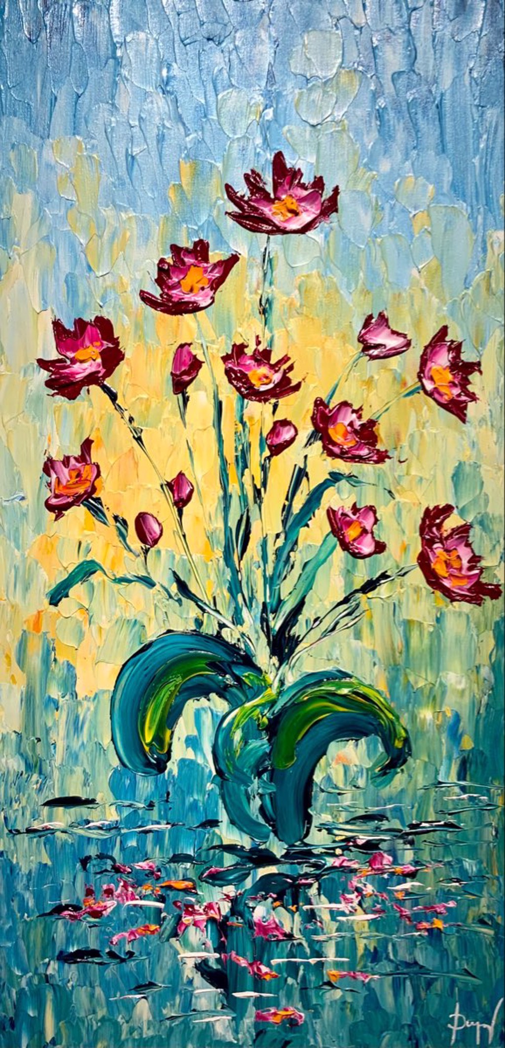 Lotus of Spring Beauty by Isabelle Dupuy