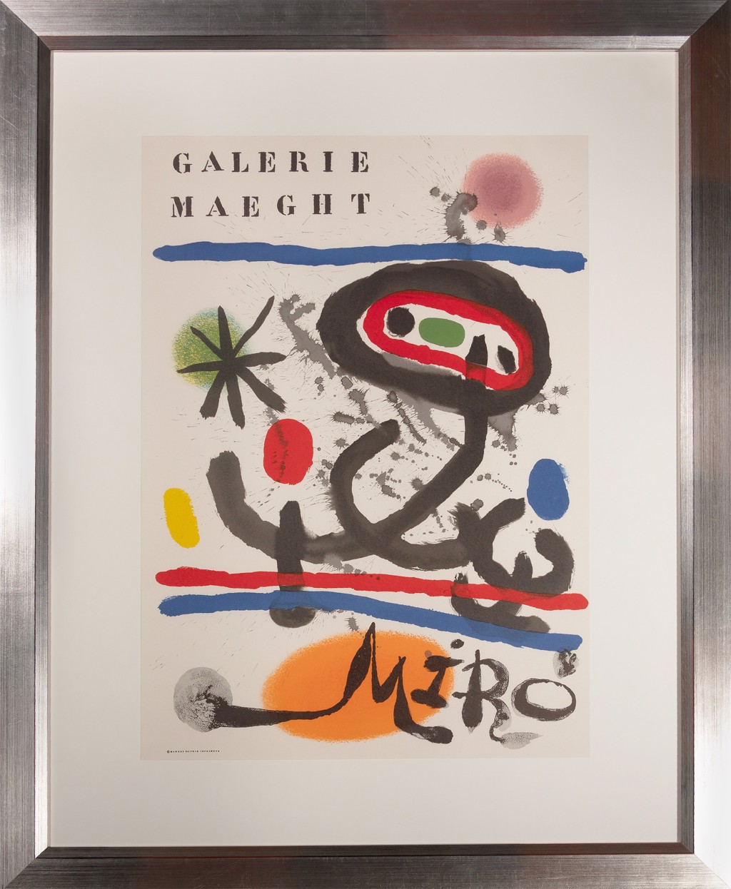 Galerie Maeght Miro © Maeght Editeur Imprimeur by Joan Miró