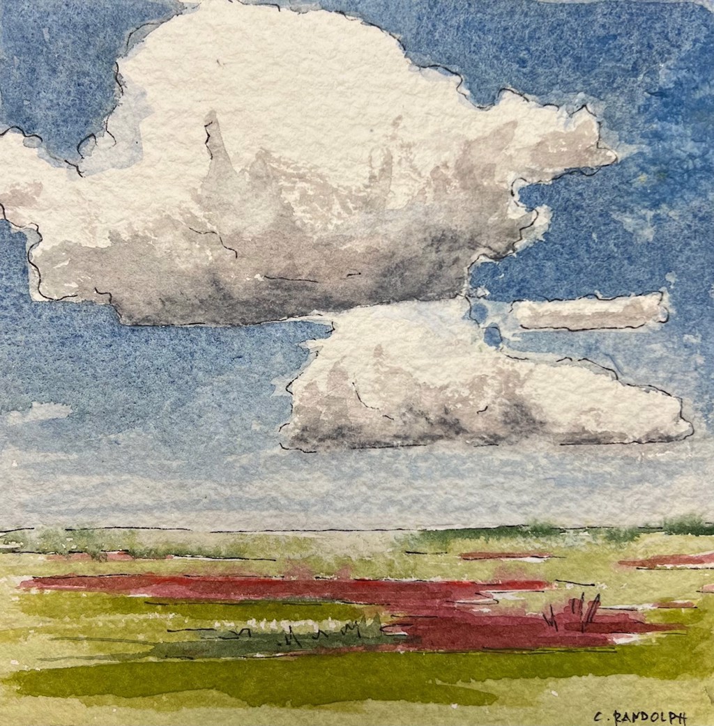 Endless Sky IV by Clarissa Randolph