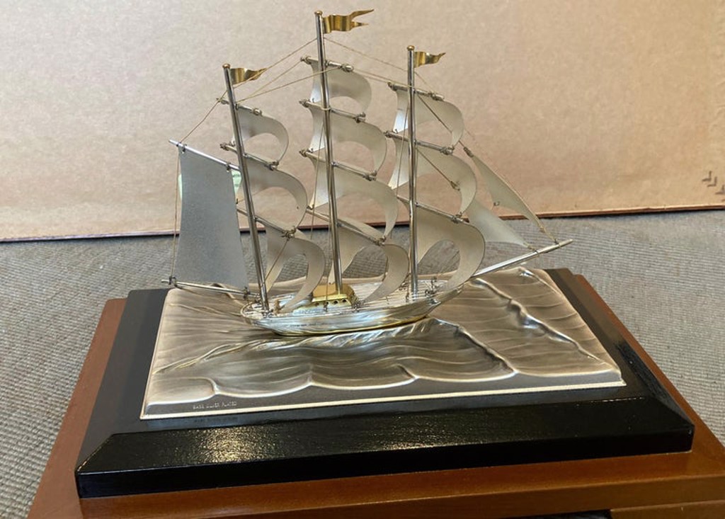 Seki Takehiko Sterling Silver Clipper Ship by Seki Takehiko | Guy