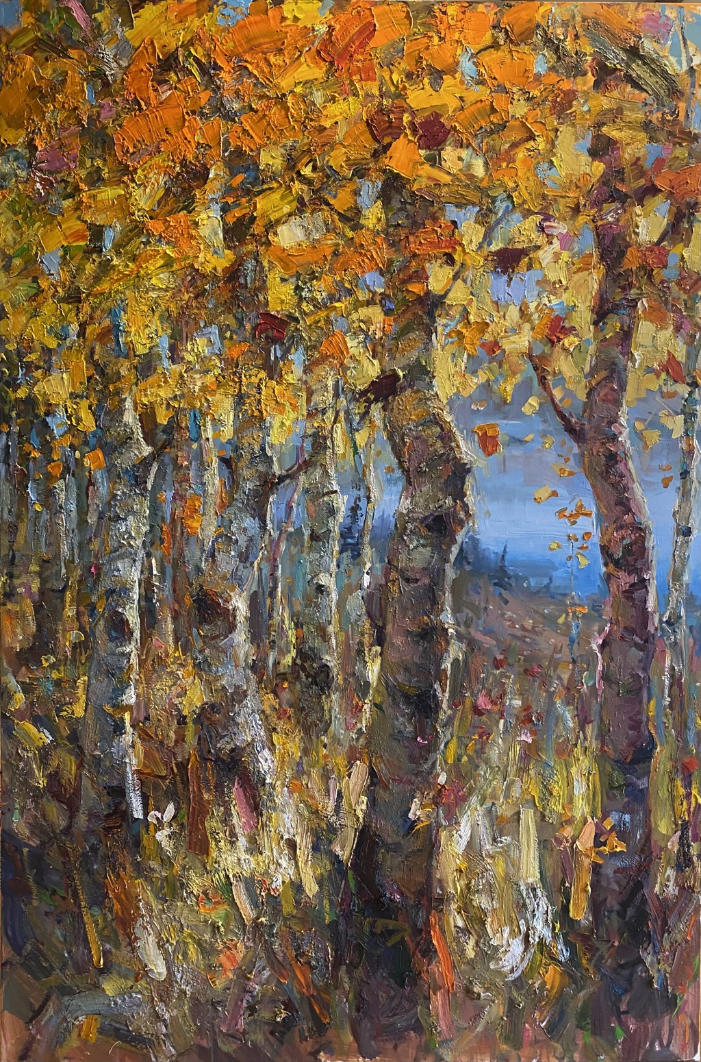Fall in the Rockies by Carl Ortman