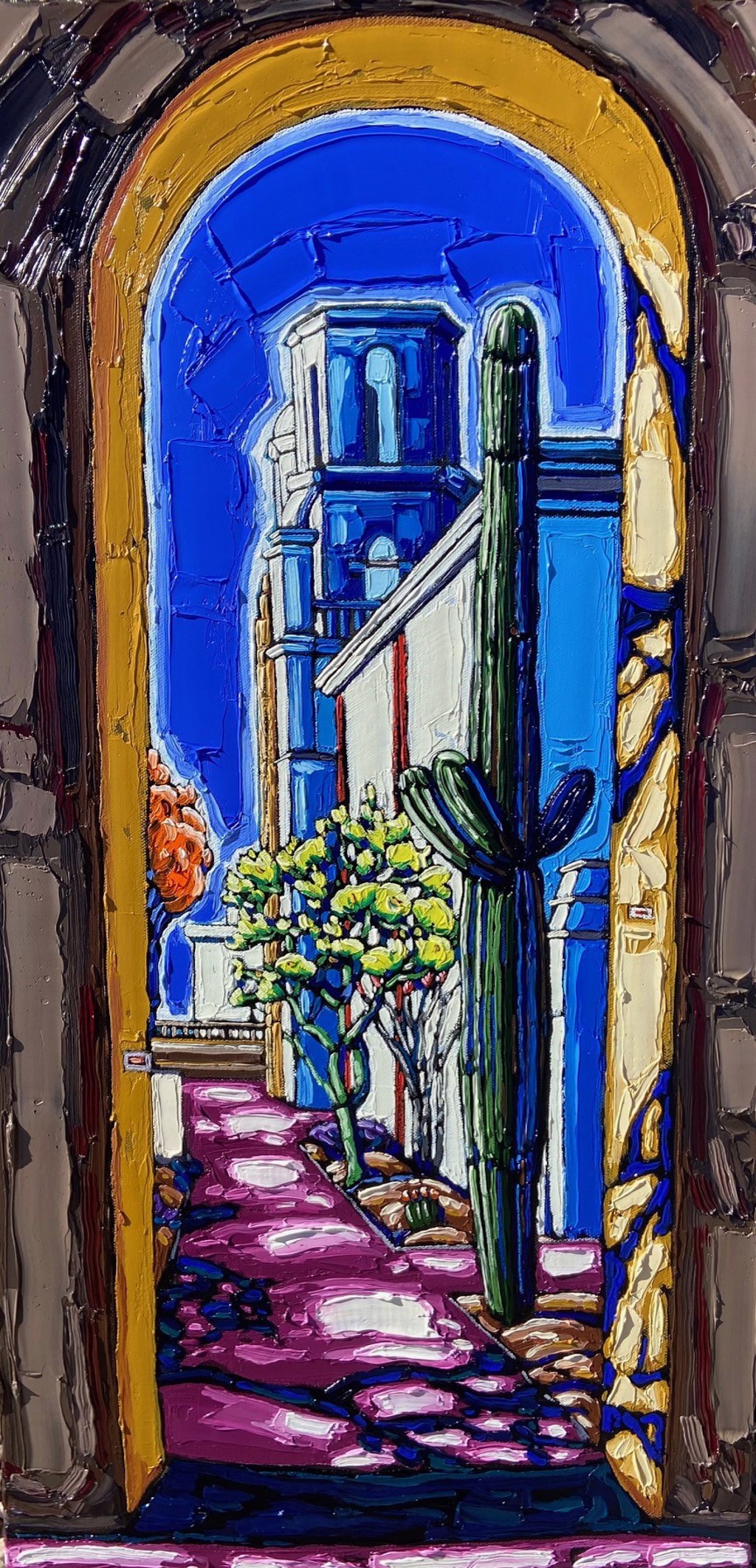 San Xavier Portal by Neil Myers