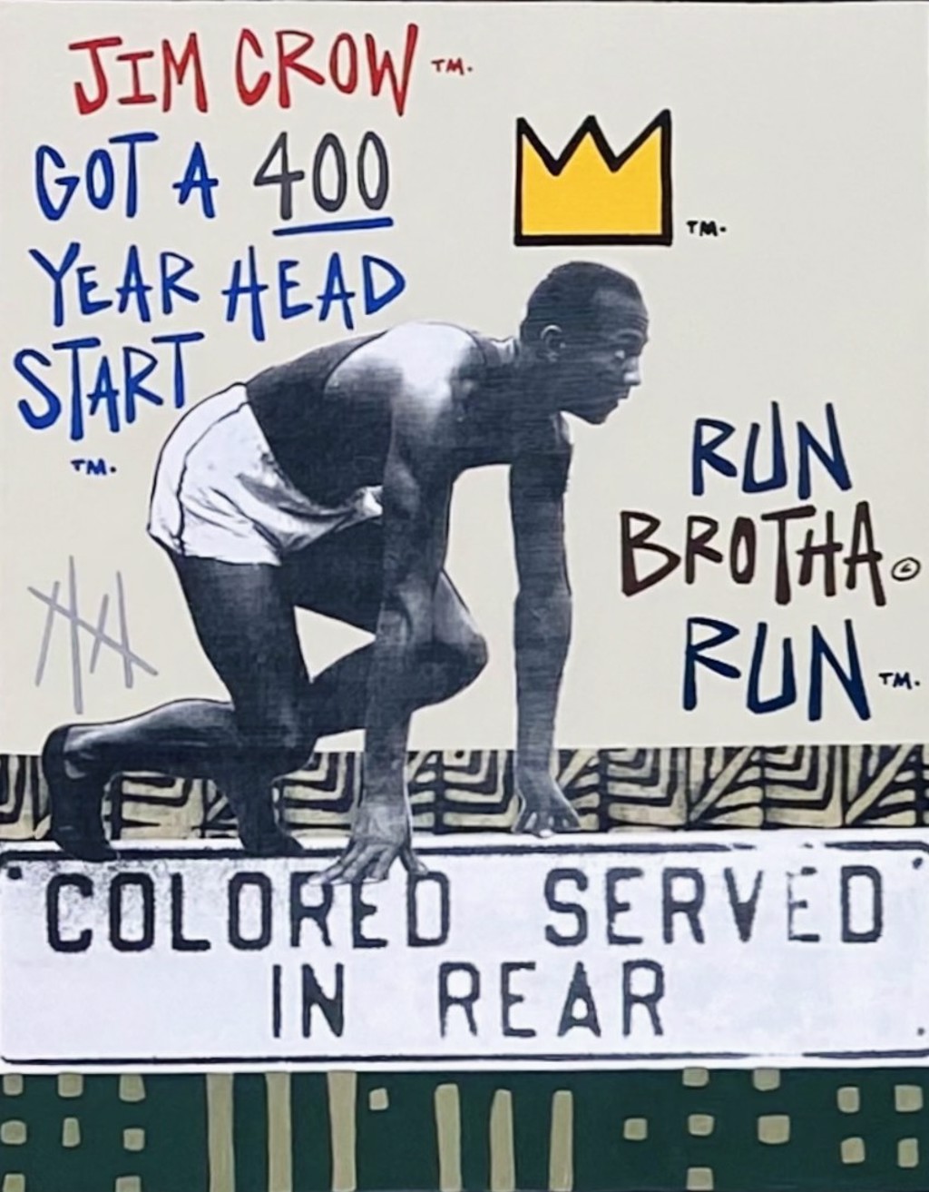 Run Brotha Run / Jesse Owens by Milton Bowens