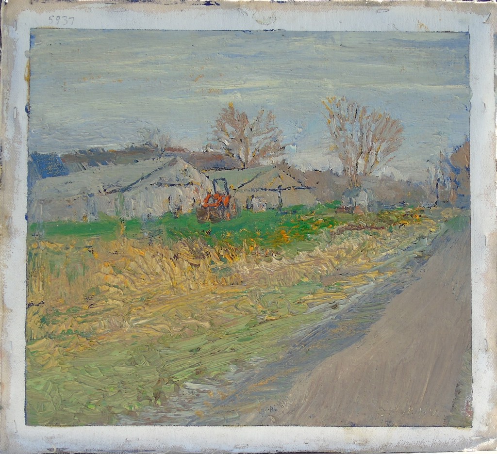 #5937 Greenhouses at Slack Hollow by Harry Orlyk