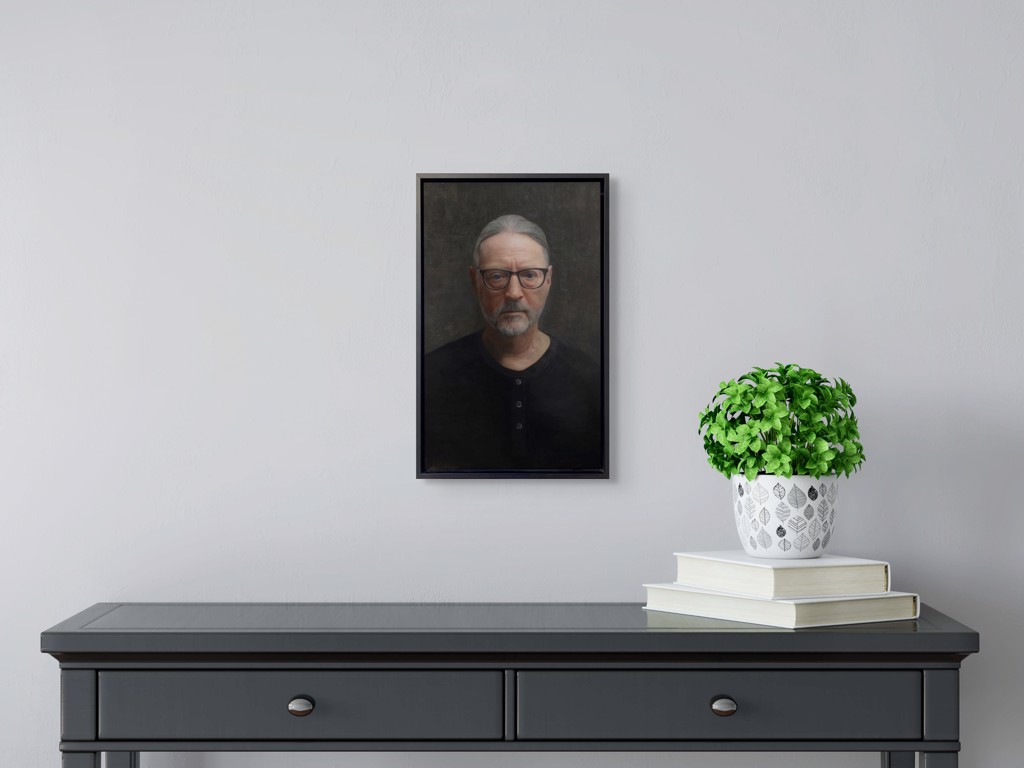 Self Portrait at 72 by David Kassan | Abend Gallery