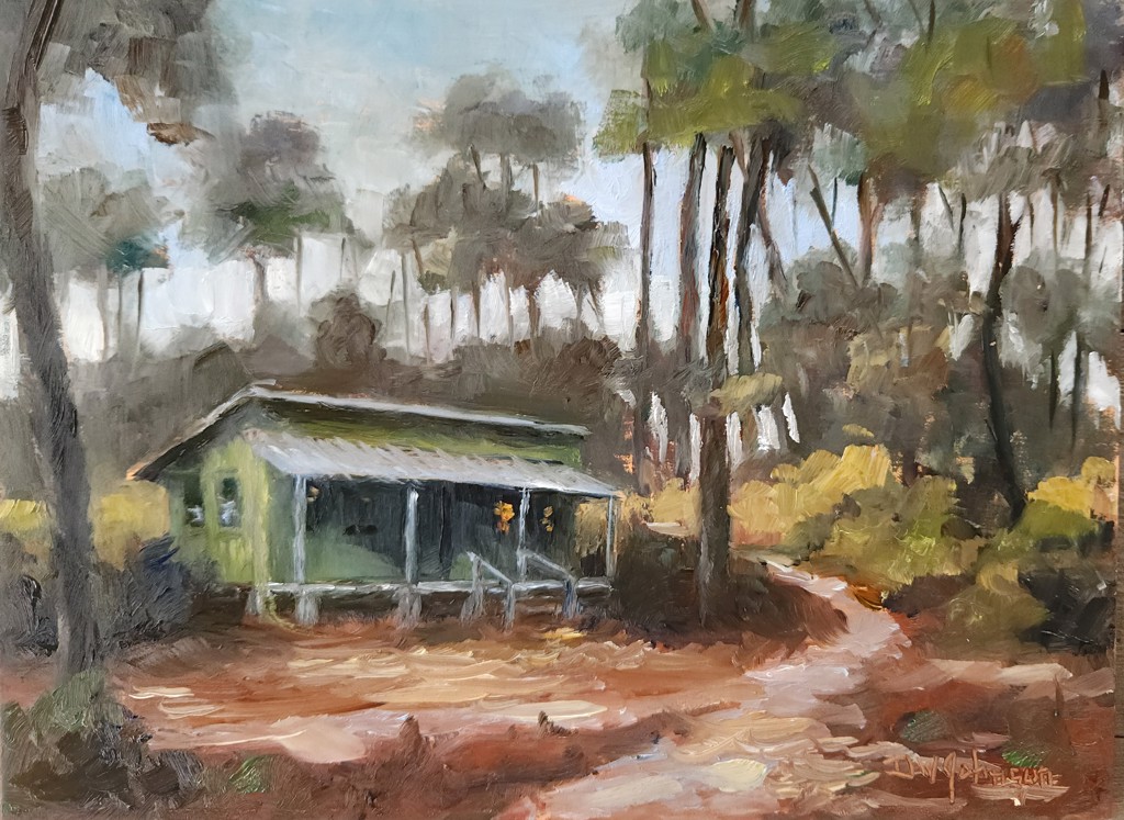 Cabin Crossroad by Douglas Johnson