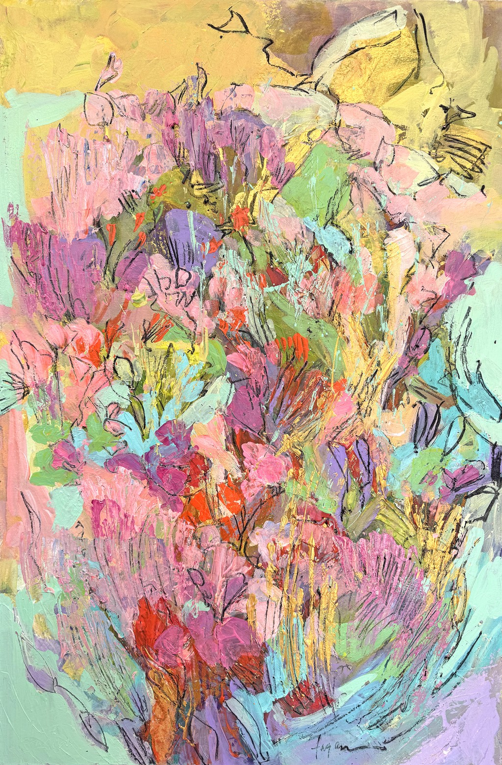 Sunshine Girl: Interwoven Meadow by Dorothy Fagan | Dorothy Fagan