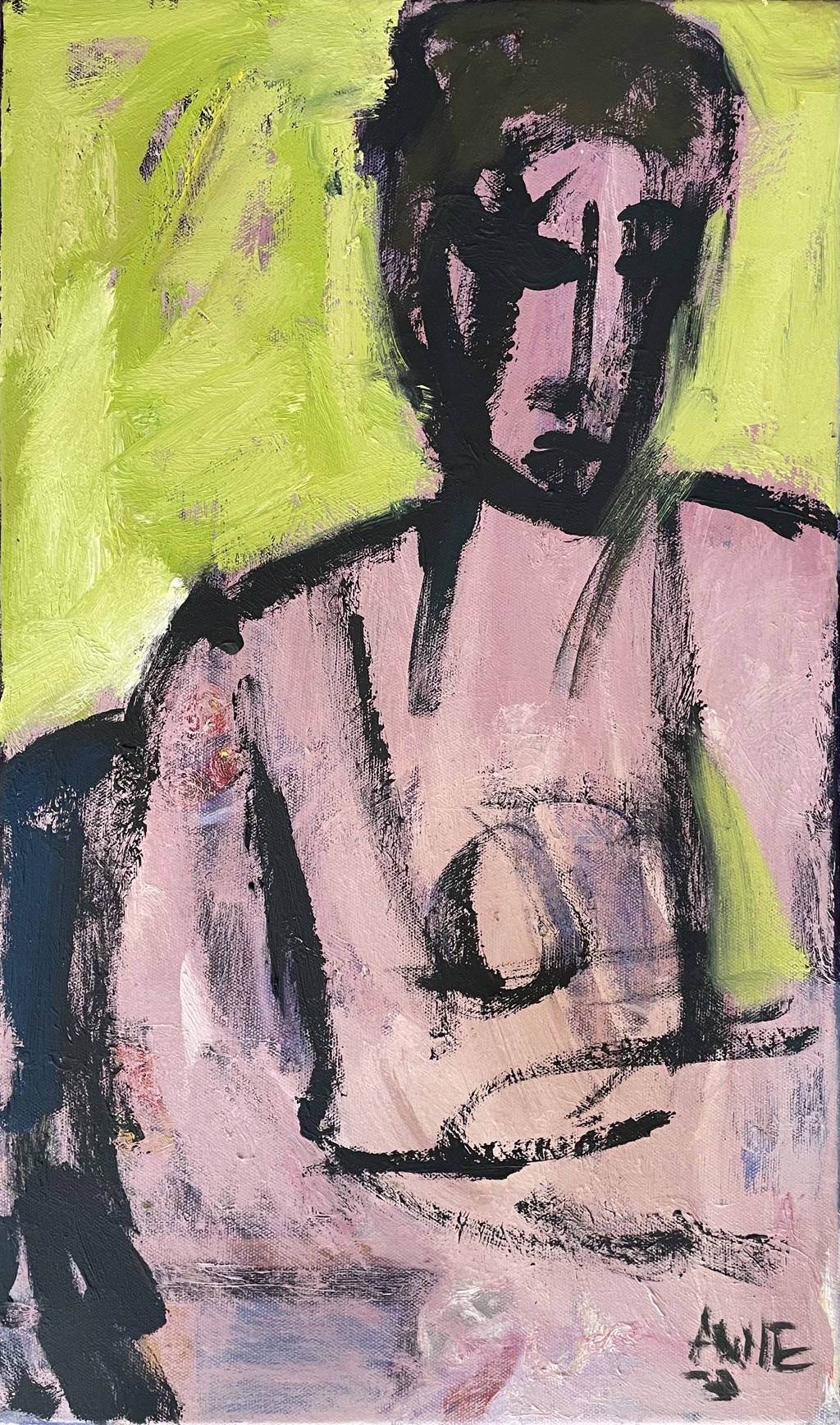 Garden and Figure by Anne Darby Parker