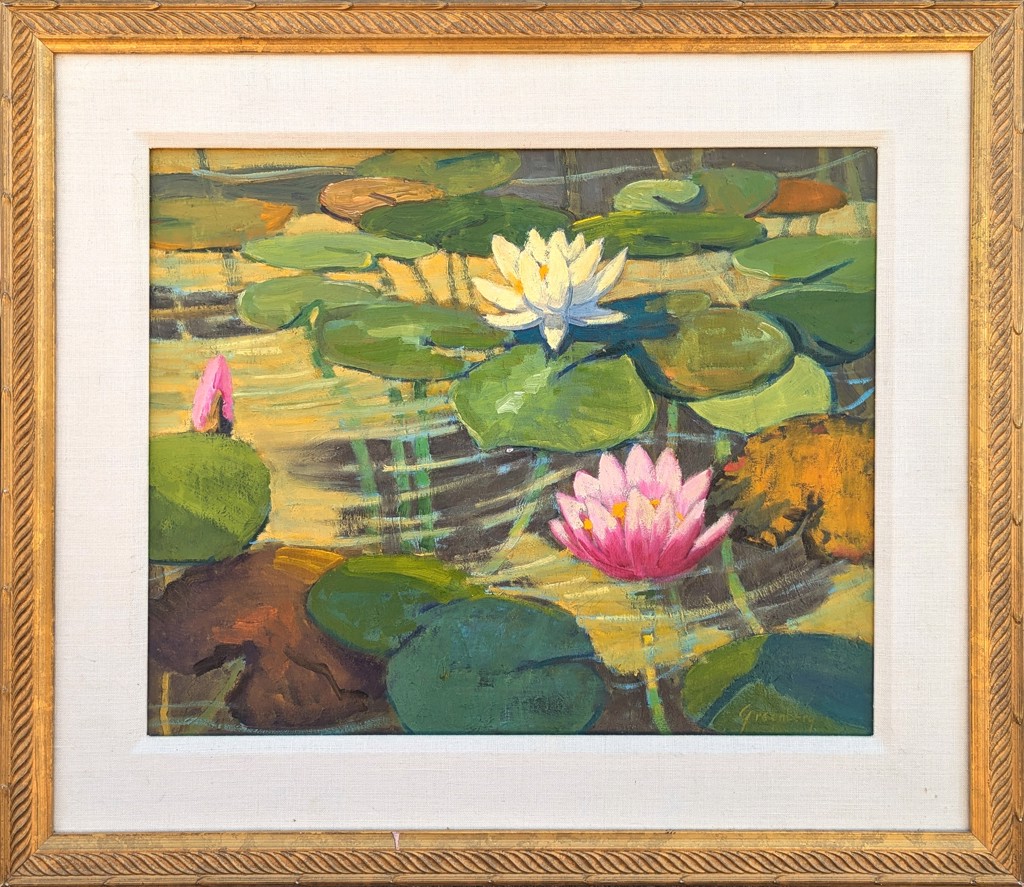 "Clear Water Lilies" by Jerry Greenberg