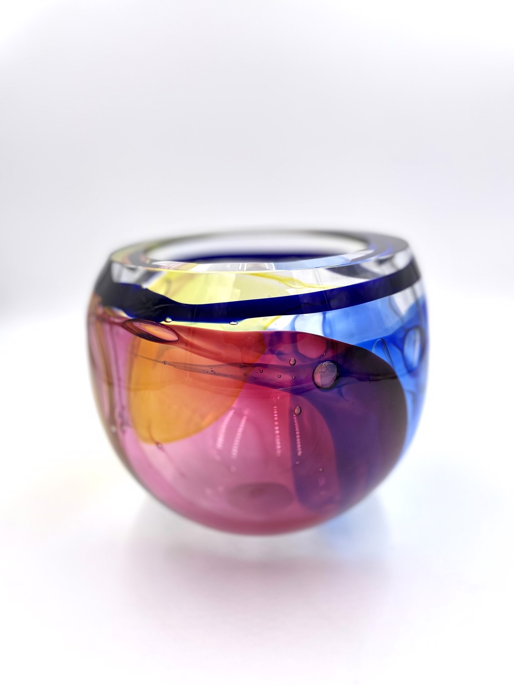 Regular Lava Bowl by Leon Applebaum