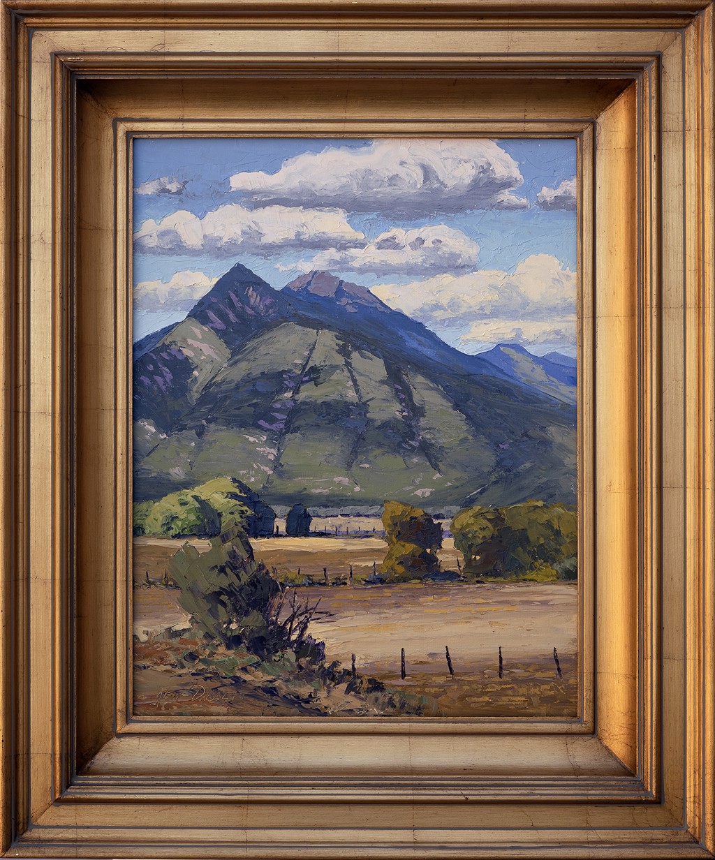 Shadows on the Taos Mountain by Ken Daggett