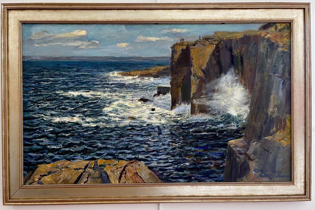 Cliffs at Fanore (County Clare) by Kevin McNamara
