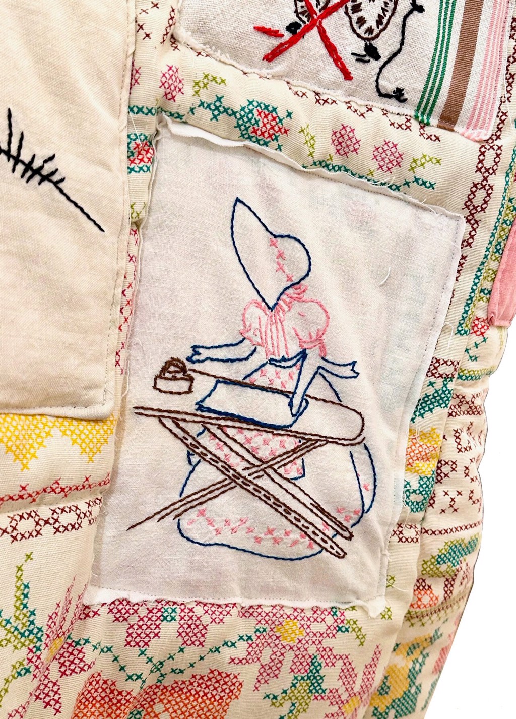 Laundry Day Chore Coat by Joan Wheeler