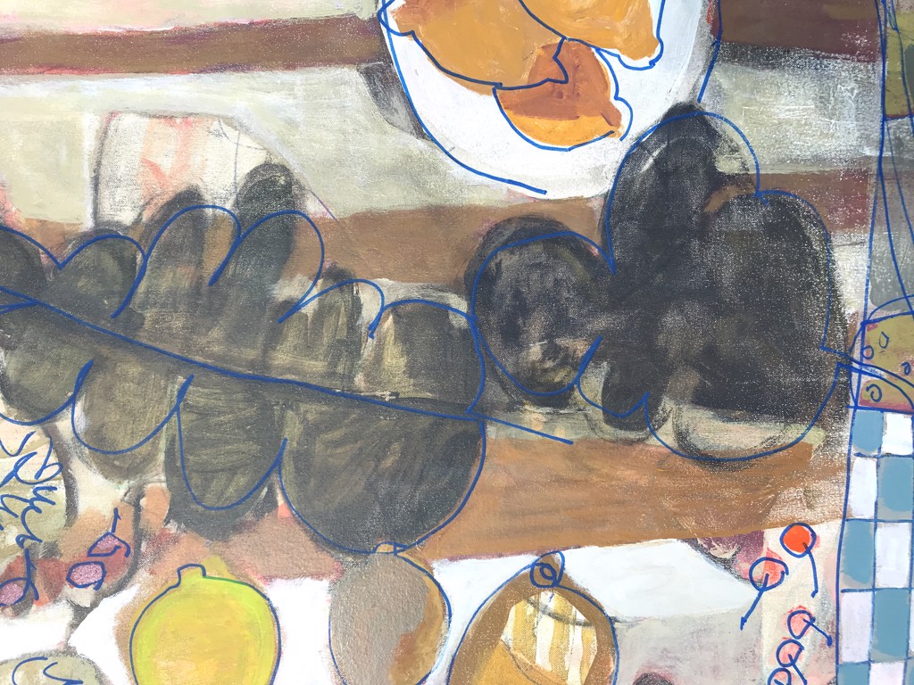 Lemon Tree with Cherries, Bananas and Brazil Nuts by Rachael Van Dyke