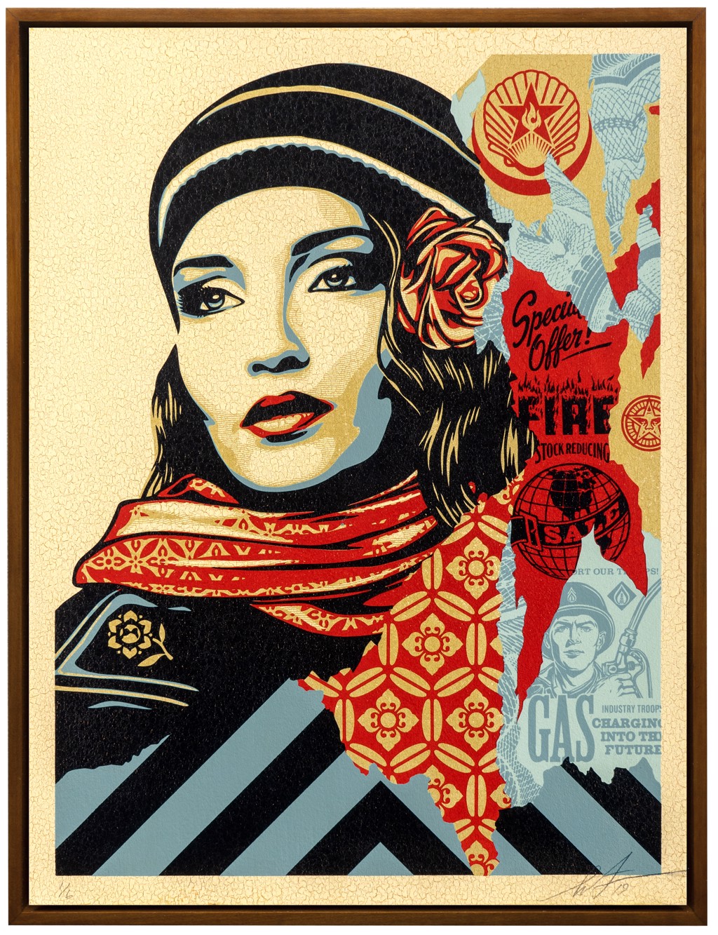 OBEY Fire Sale by Shepard Fairey / Limited editions