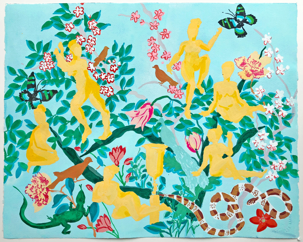 Golden Urn by Melanie Parke