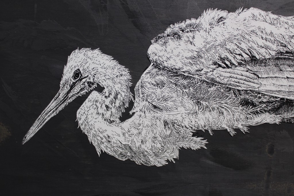 Egret 3 by Pippin Frisbie-Calder