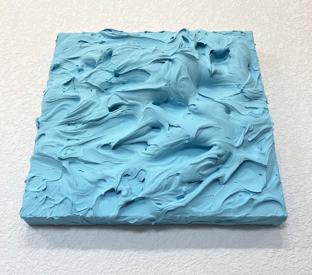 Ice Blue Excess by Chloe Hedden