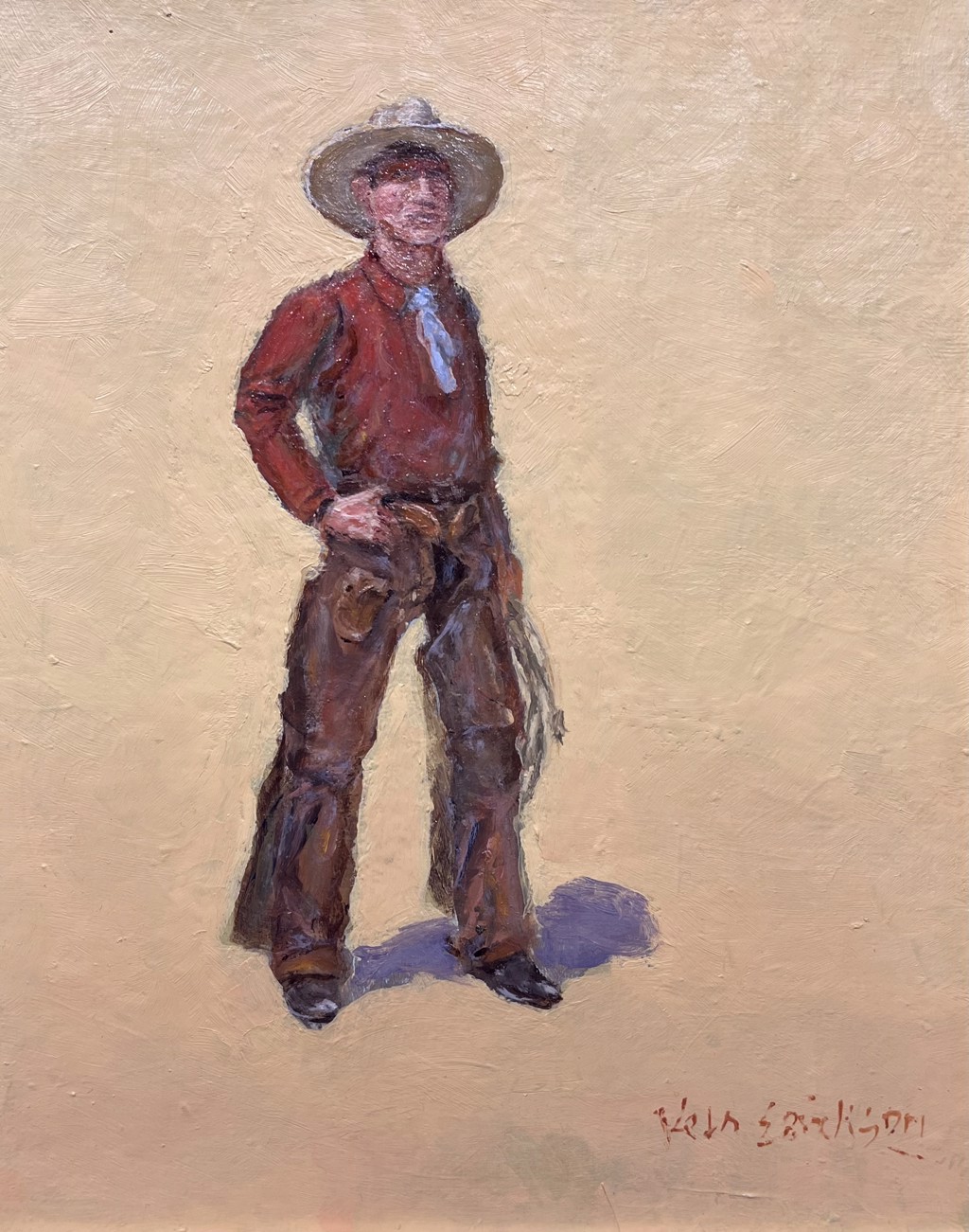 John Goodall, 1884 - Medora Icon by Vern Erickson