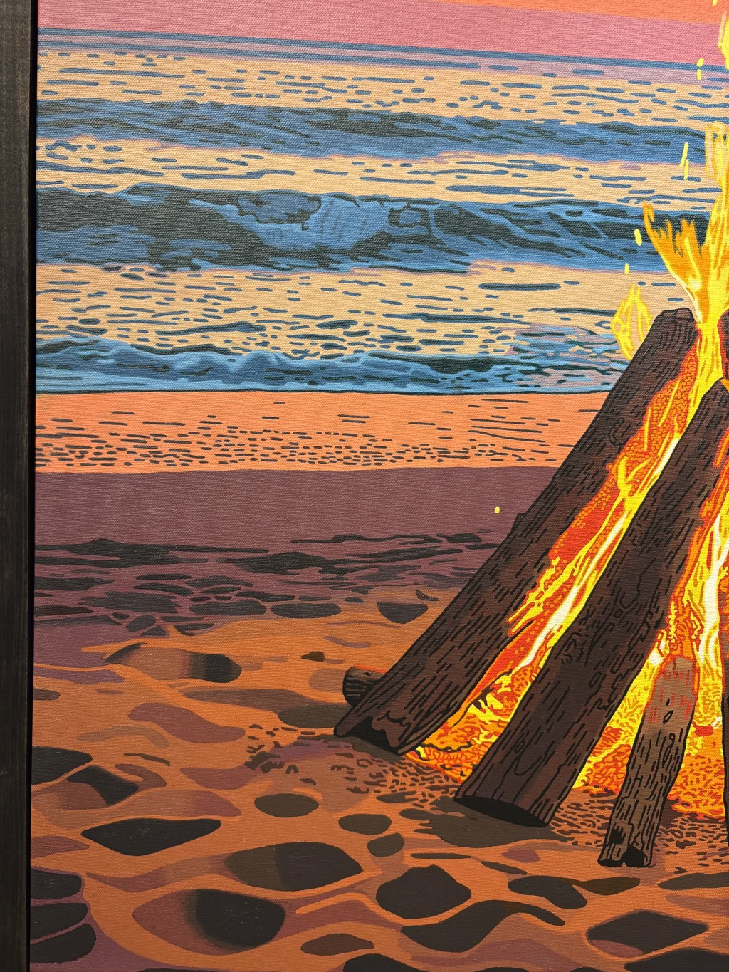Bon Fire by Rob Brooks | Eisenhauer Gallery