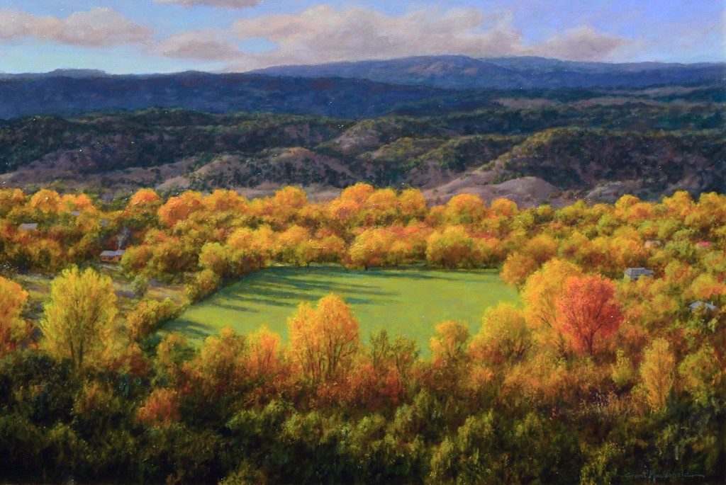 Evening Light in Velarde by Grant Macdonald