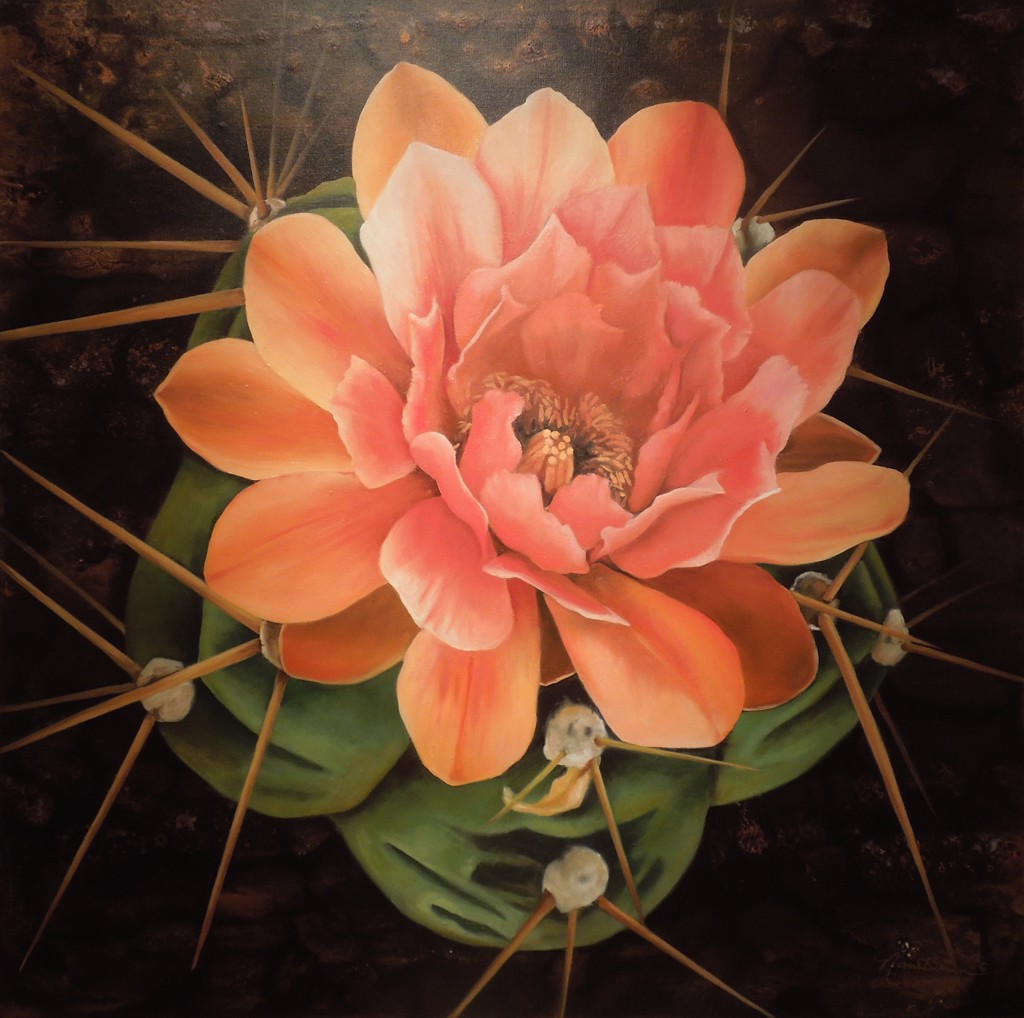 Peach Bloom by Naomi Brown