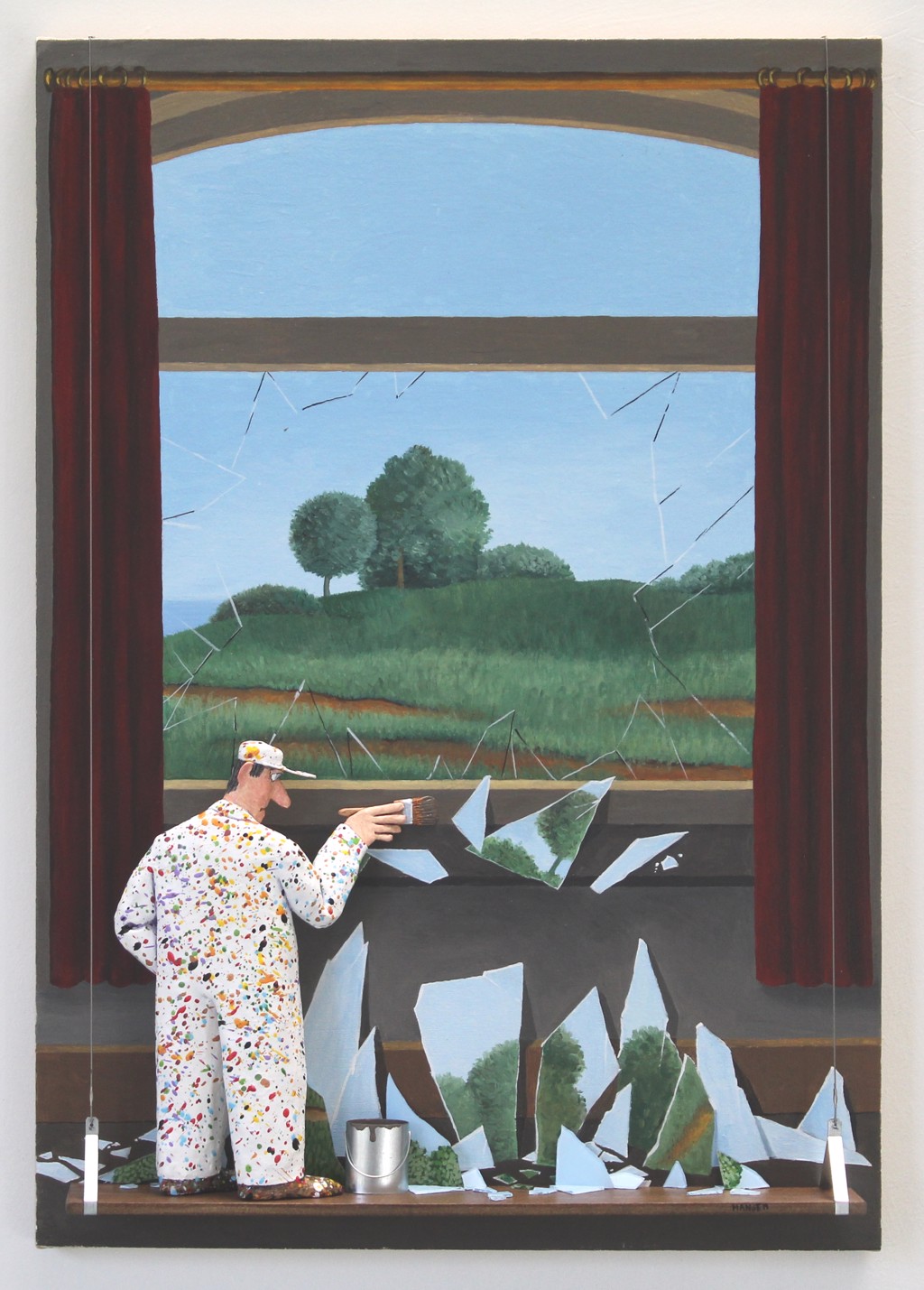 The Key of the Fields (La Clef des Champs) [Rene Magritte, 1936
