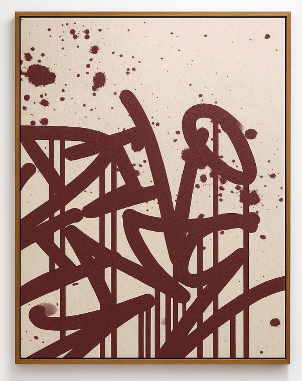 Tom Kiewra’s Divine: Scale, Mark-Making, and an Artist-Built Frame