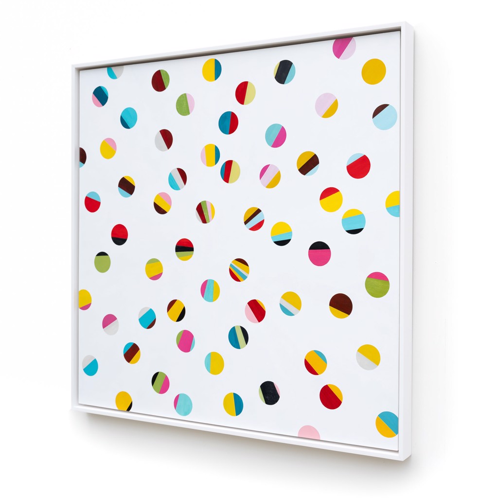 Stripey Dots Random No. 2 by Hana Moore Stripey Dots Random No. 2 by Hana Moore