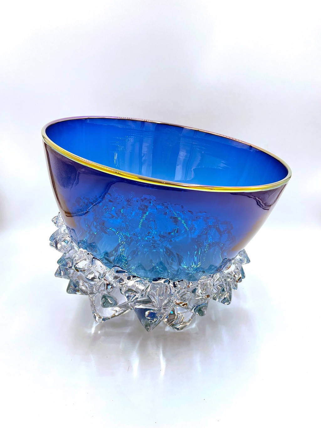 Thorn Vessel Pacific Blue 14" by Andrew Madvin