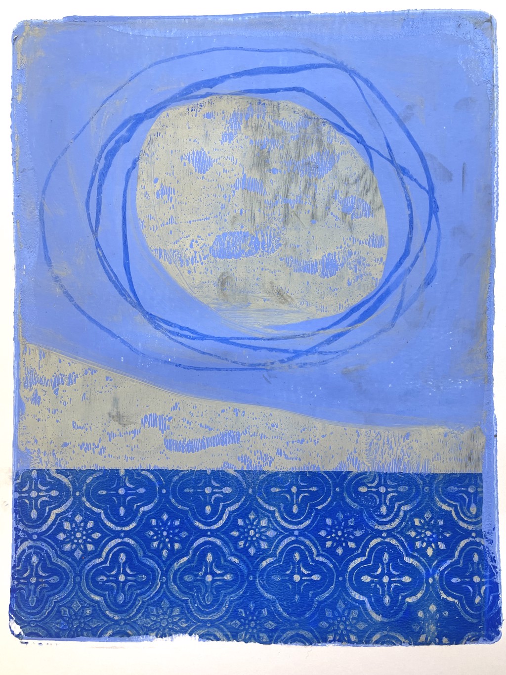 Moon Over Arctic, The Arctic Circle by Rachael Van Dyke