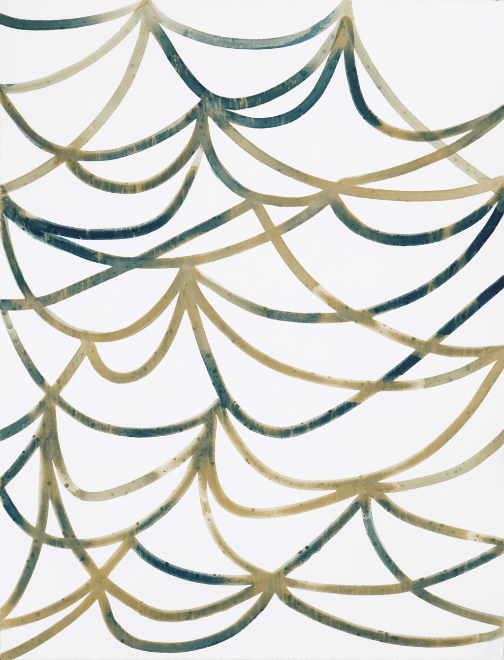 Blue Waves 6 by Terri Dilling