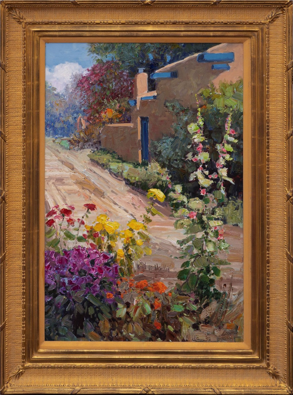 Along a Pathway by Kent Wallis