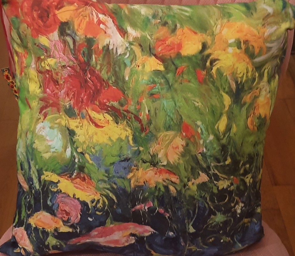 Mystic Meadow Pillow by Sally Sutton