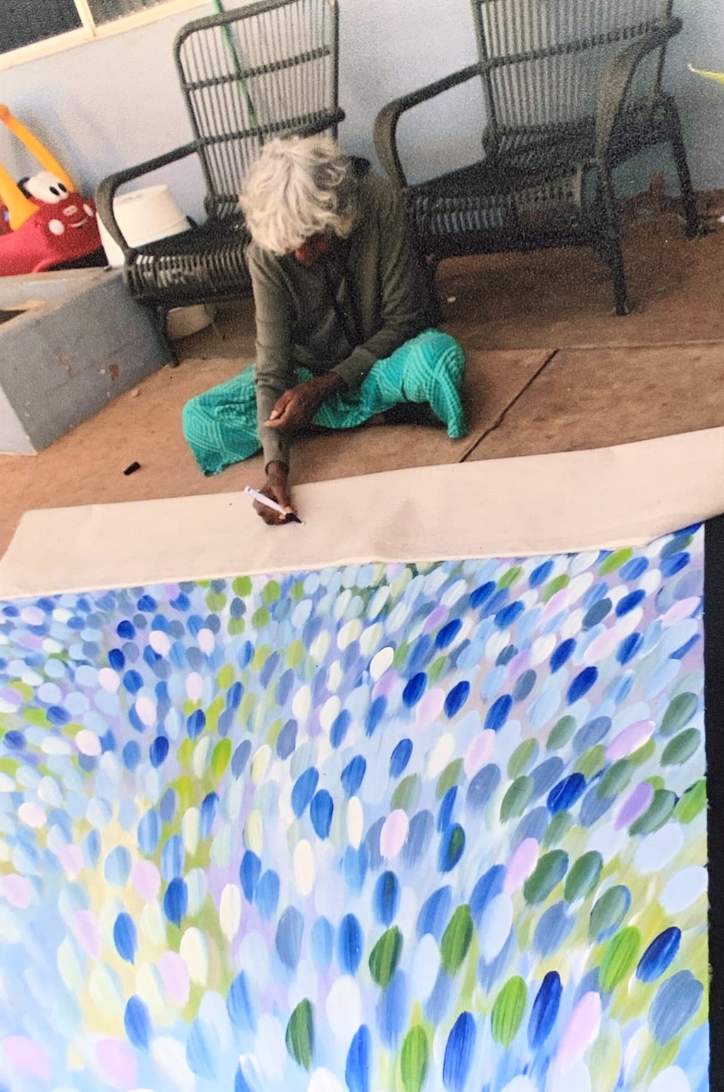 Bush Medicine Leaves by Gloria Petyarre