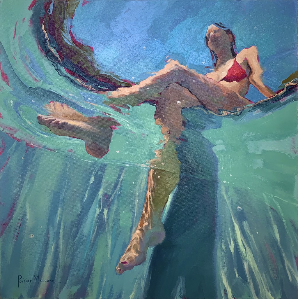 The Lookout by Michele Poirier Mozzone | Maine Art Hill