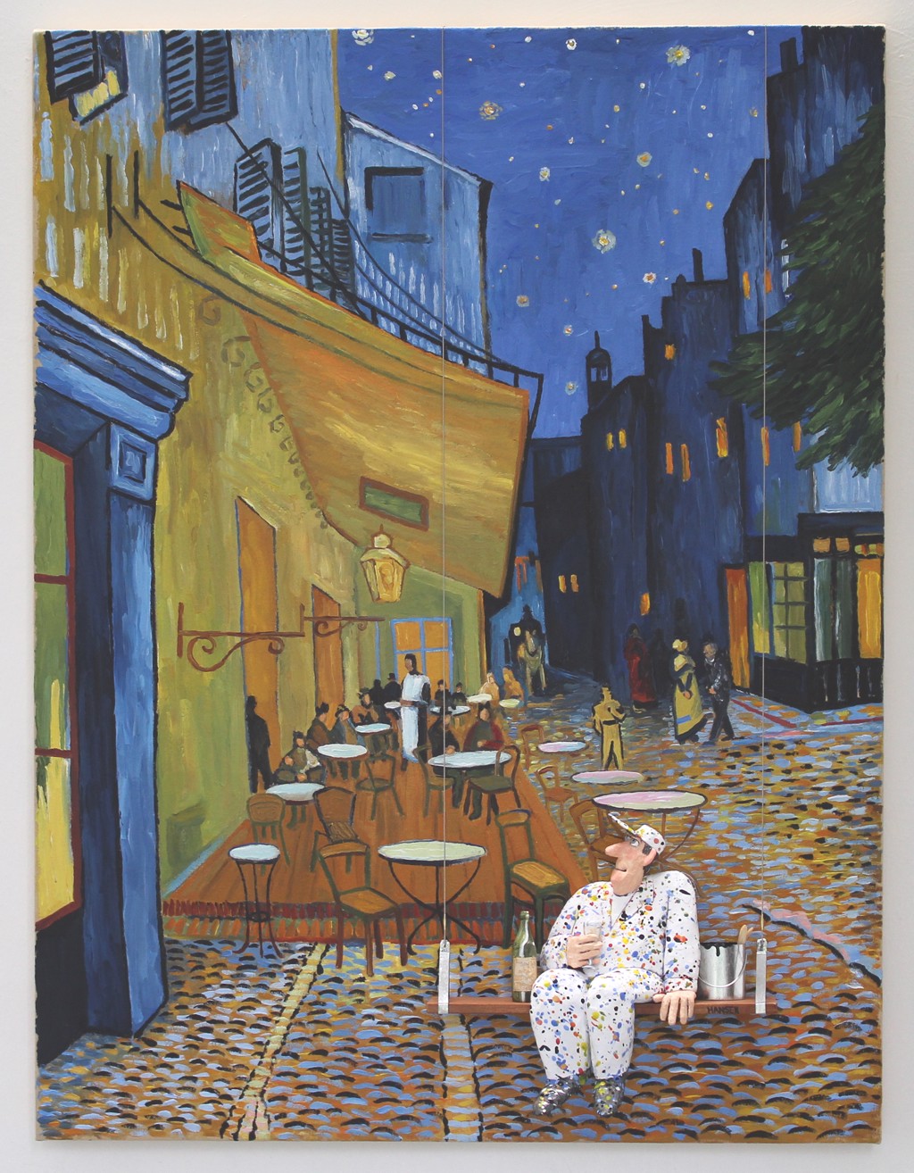 Café Terrace at Night (Vincent Van Gogh, 1888) by Stephen Hansen