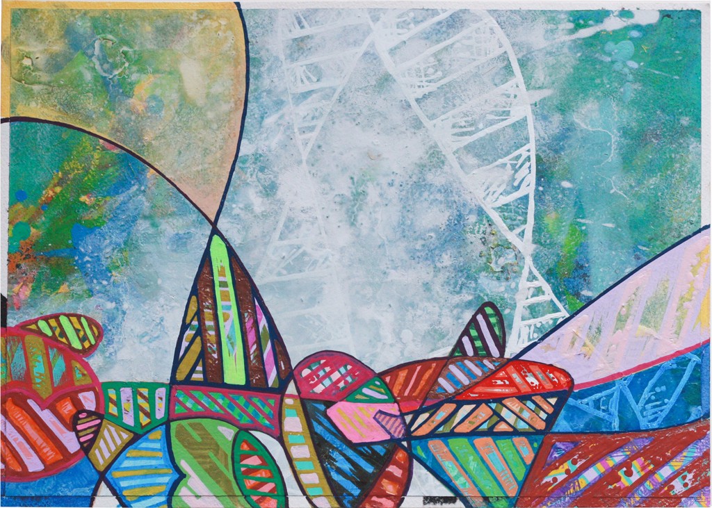 Compass Points / Forming Patterns Study XXX by Pablo Power