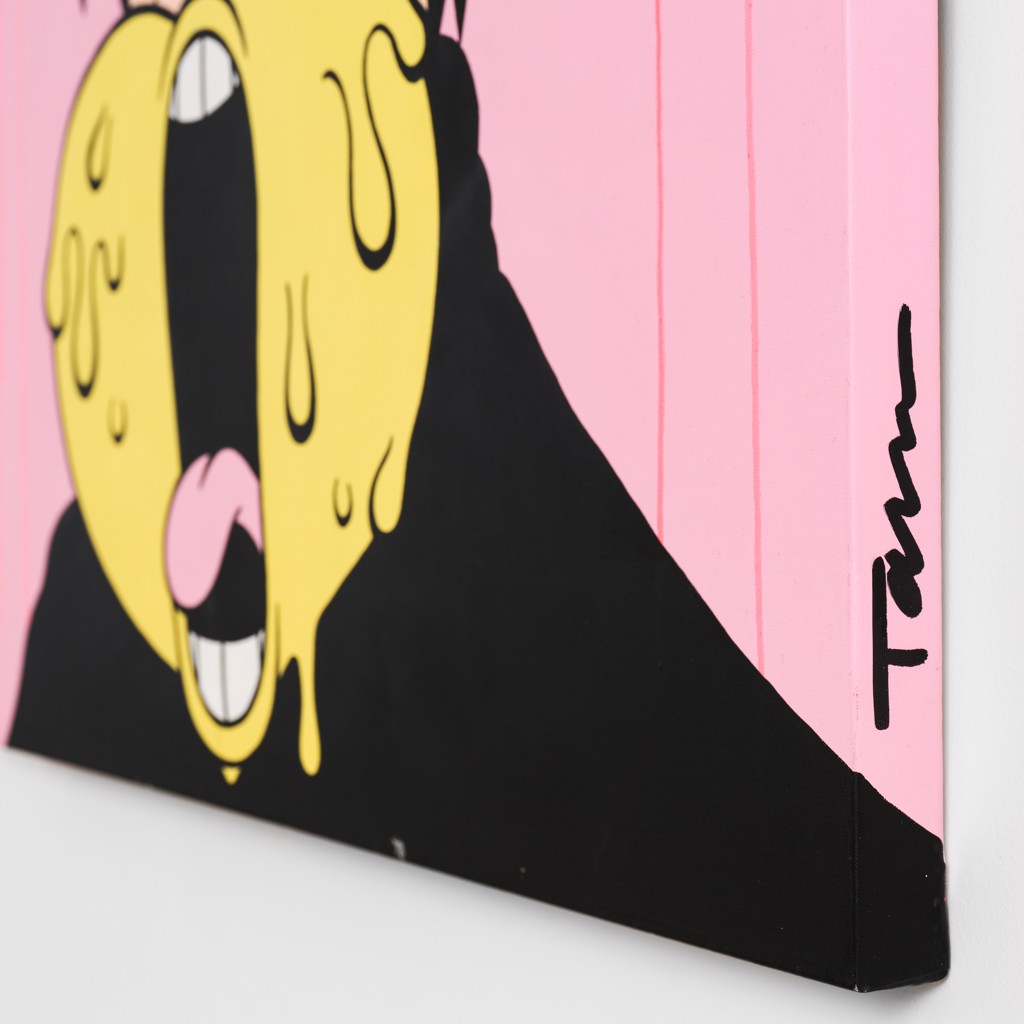 Wharhol Screaming Heart (Yellow) by Antoine TAVA