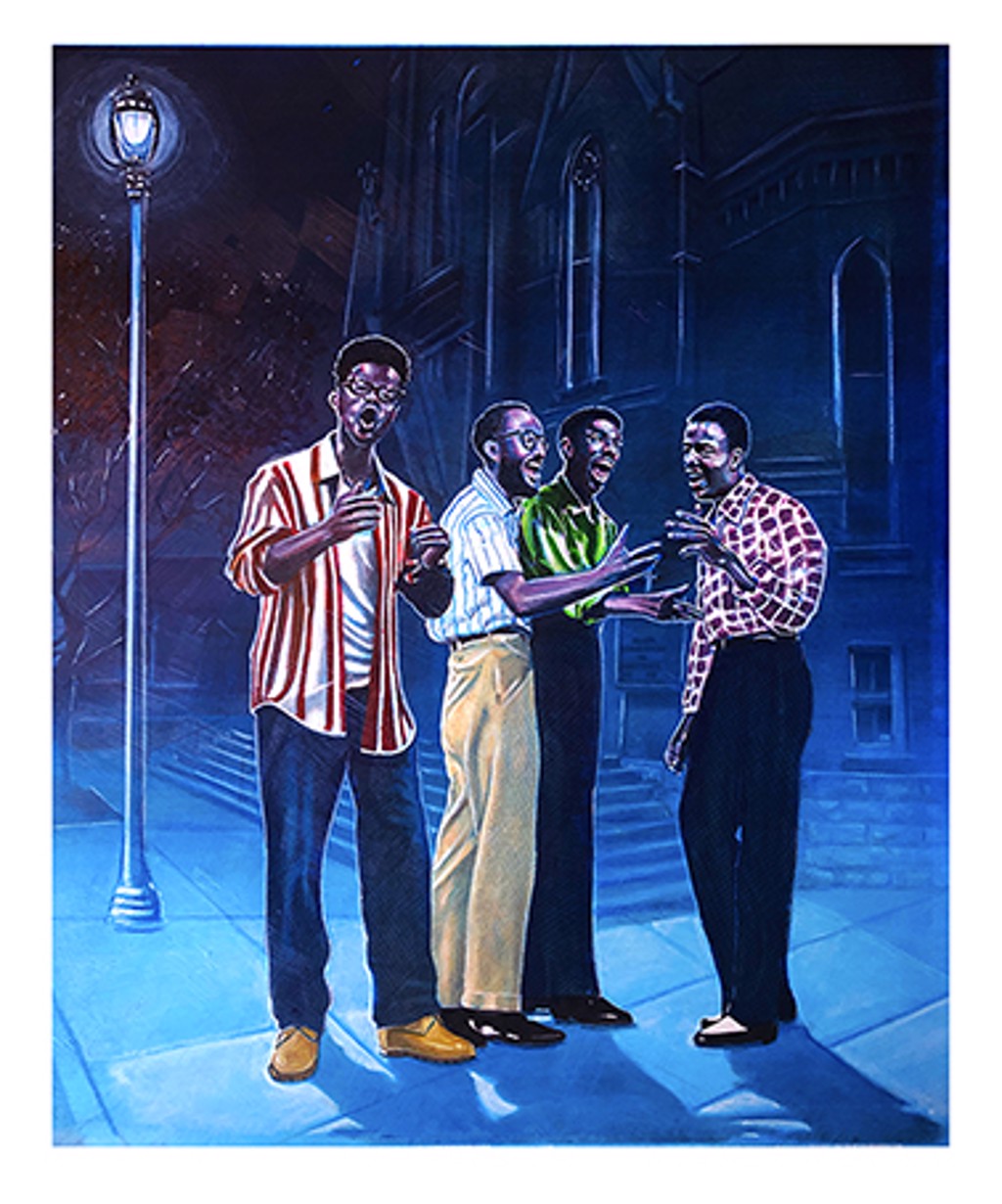 Hip-Hop Chypher on 4th & Brown by Mutópe J. Johnson